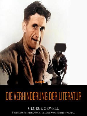 cover image of Die Verhinderung der Literatur